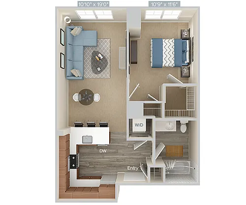 Floor plan A2-664