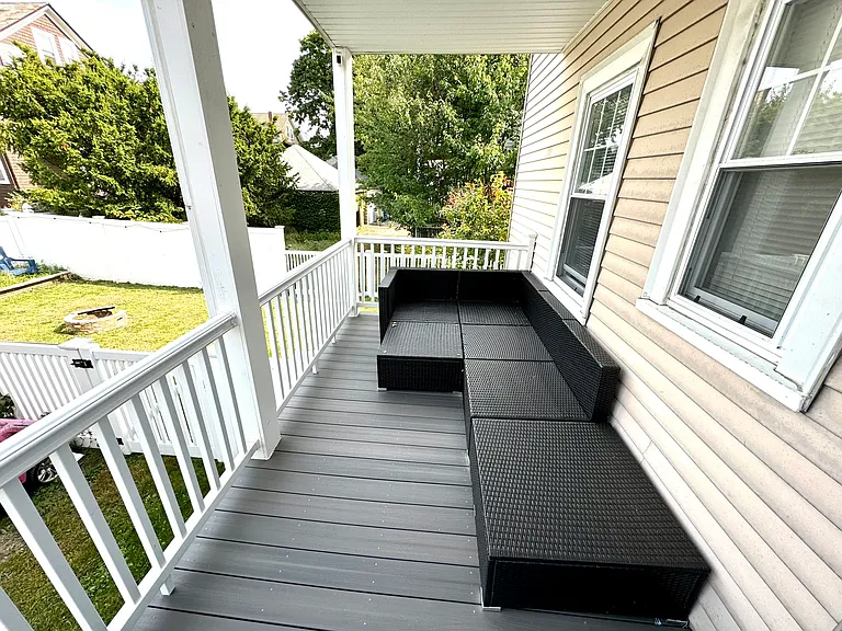 Rear Covered Deck