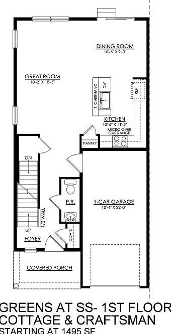 The Greens at Sand Springs - 1st Floor Base