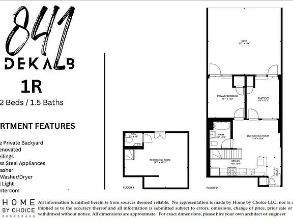 2nd image of 841 Dekalb Ave #1RR