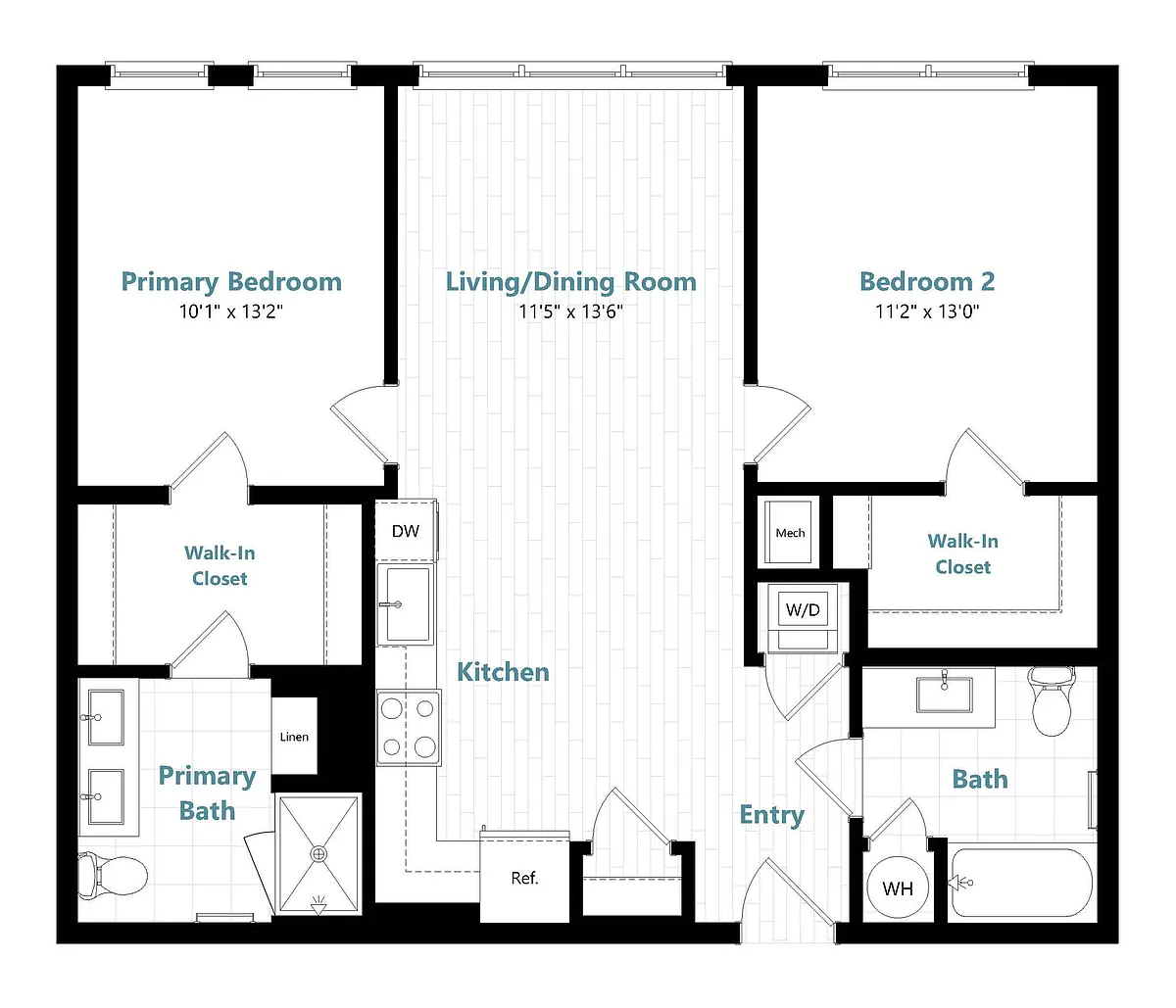Floor plan B1