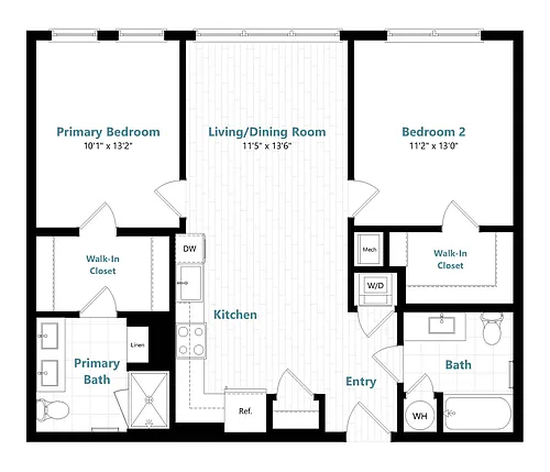 Floor plan B1