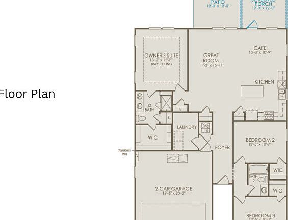 Ranch Floor Plan