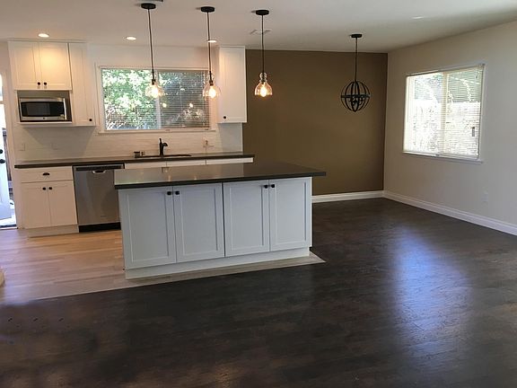 Great room with open concept floorplan