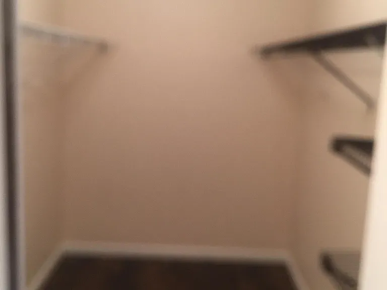 Master bedroom closet