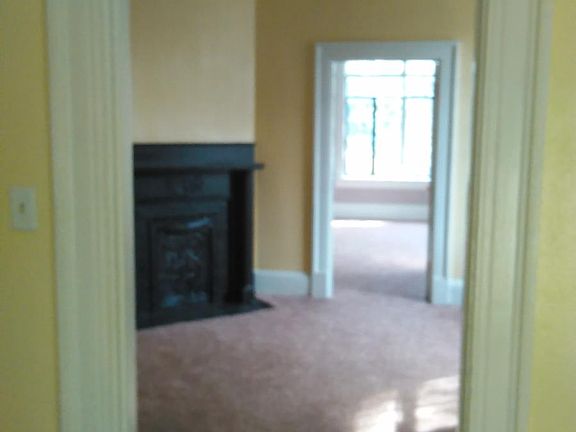 views from dining into living room