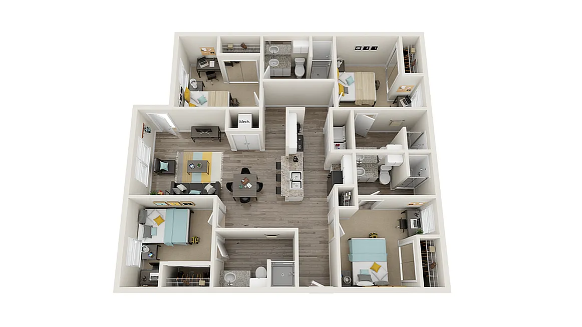 Floor plan The Reggie Plus