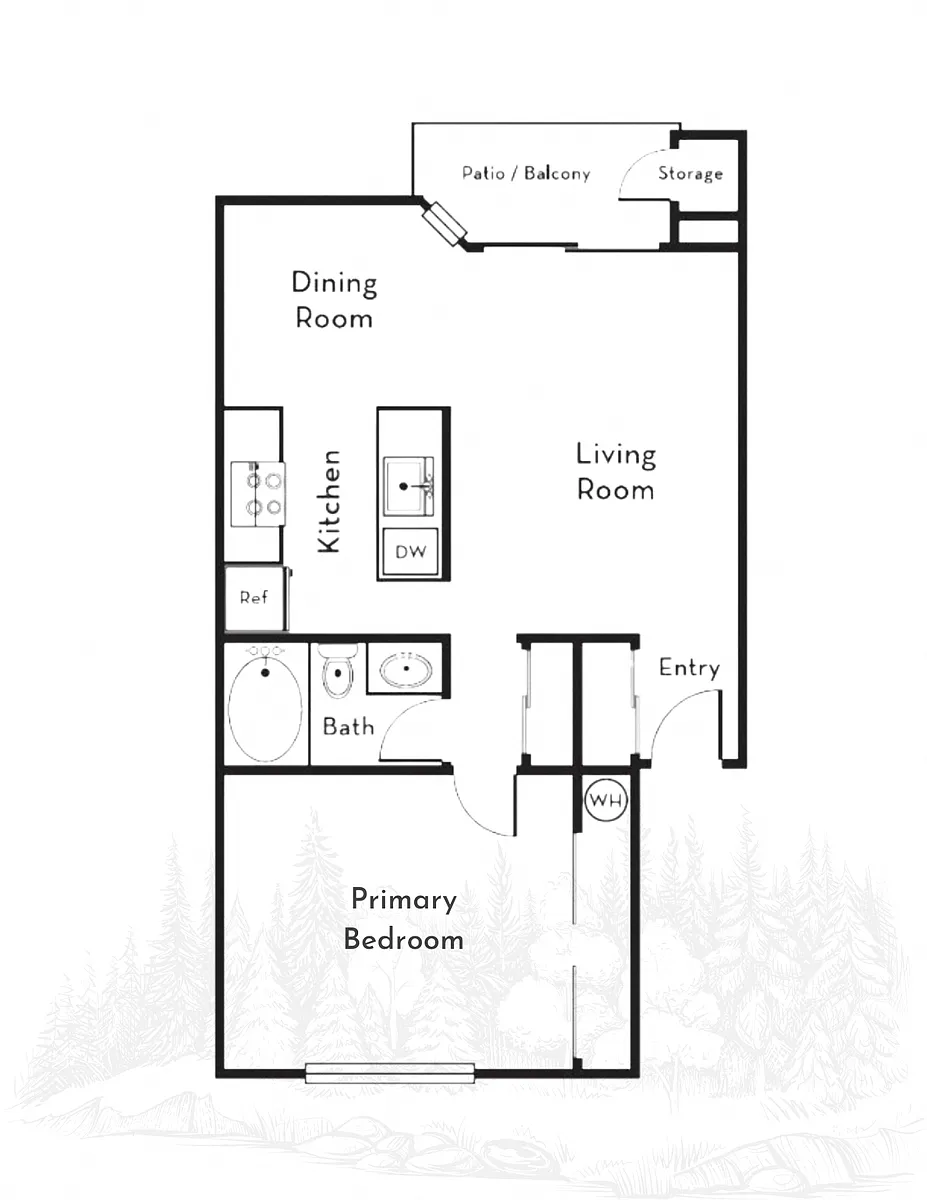 Floor plan The Forest