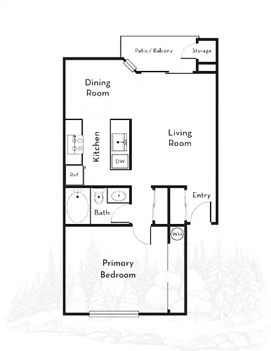 Floor plan The Forest