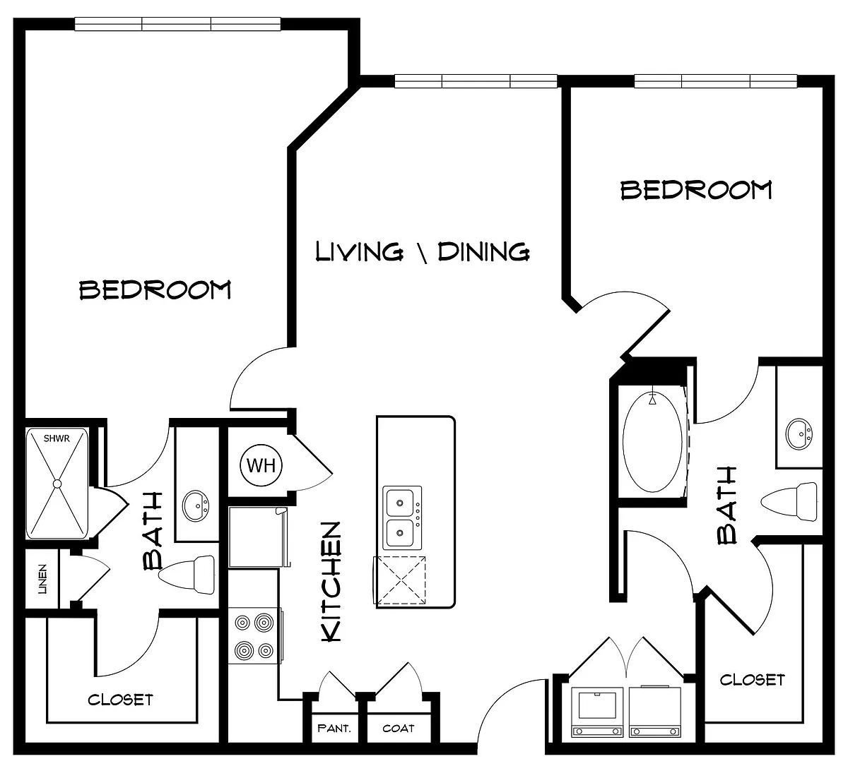 Floor plan B1