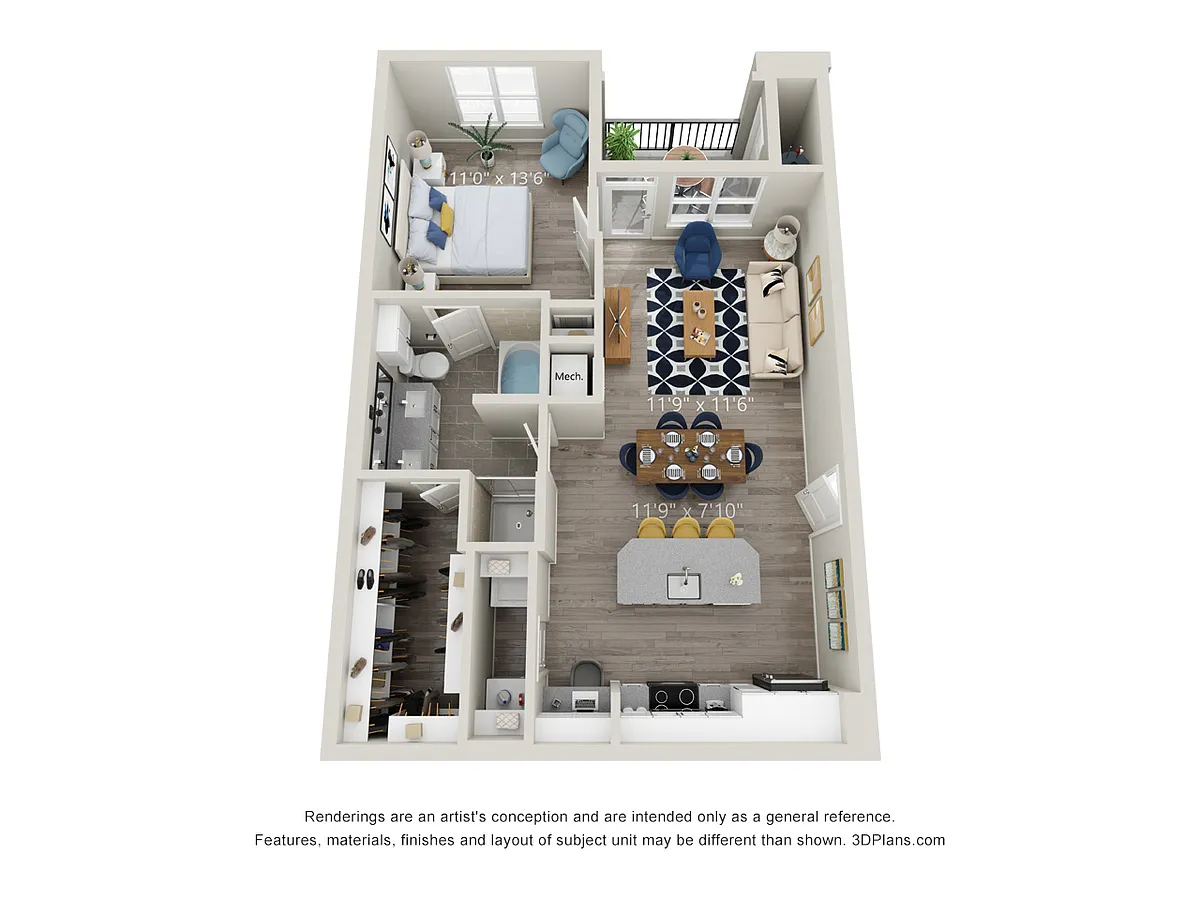 Floor plan A-5
