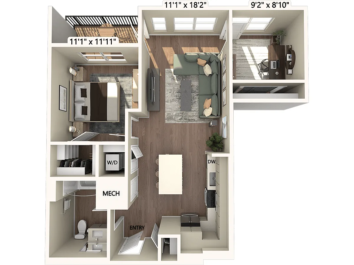Floor plan A4D-807-2