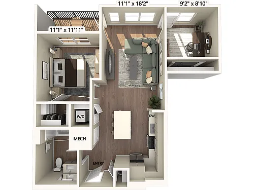 Floor plan A4D-807-2