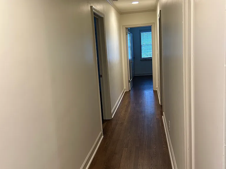Hallway to 3 bedrooms