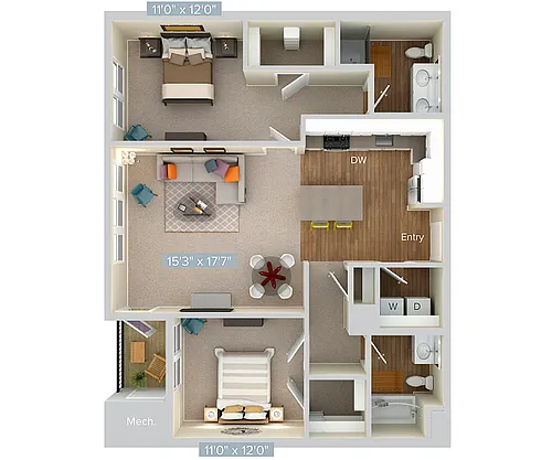 Floor plan B11-sc2-1187