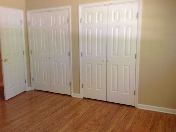 Master bdrm with 2 closets