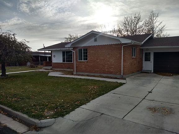 Nice brick new paint on trim