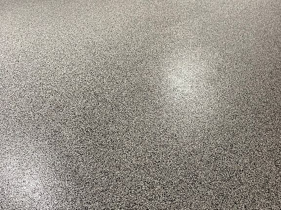 New epoxy flooring in garage
