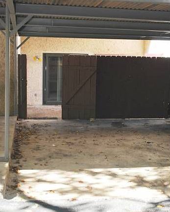Carport and Back Entrance