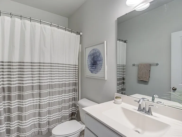 First floor full bath