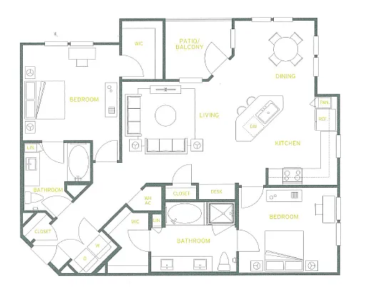 Floor plan B2
