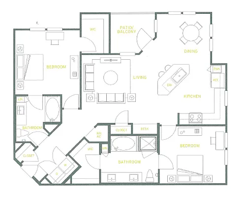 Floor plan B2
