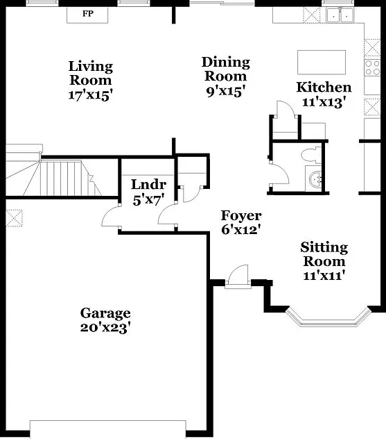 3 bed, 2.5 bath, 2100 sqft, $2,245 — Photo 2