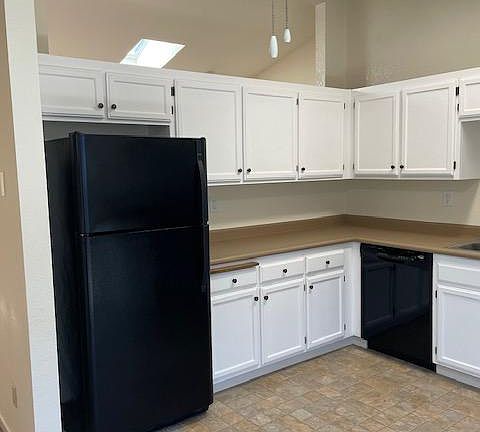 Fridge and dishwasher