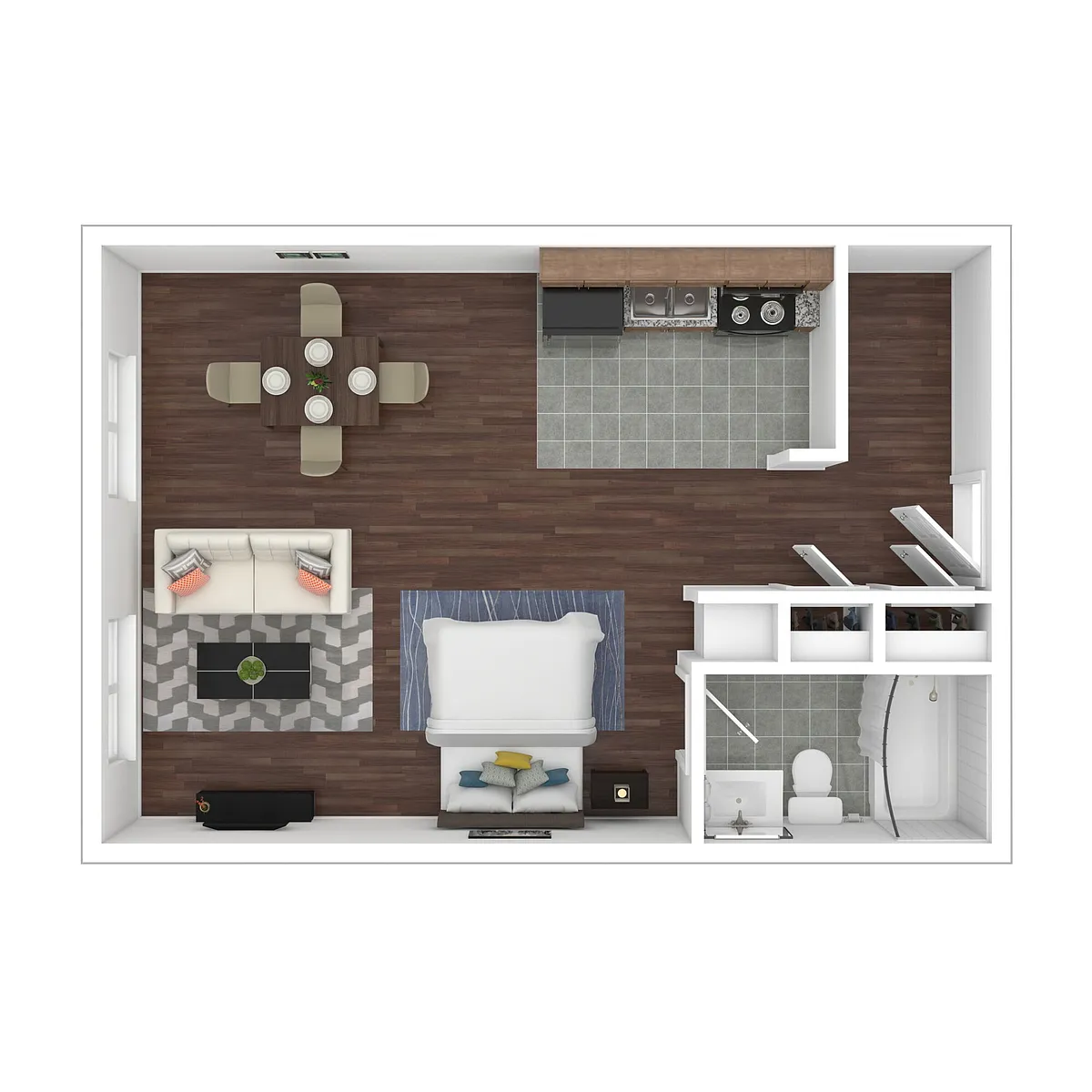 Floor plan E1