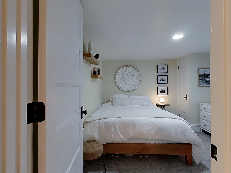 One of five bedrooms.