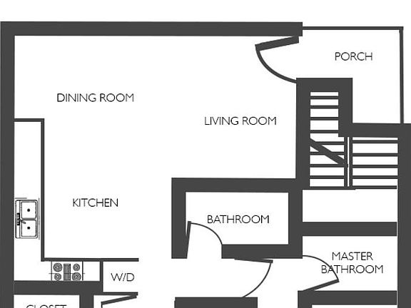 1st Floor Unit Floor Plan