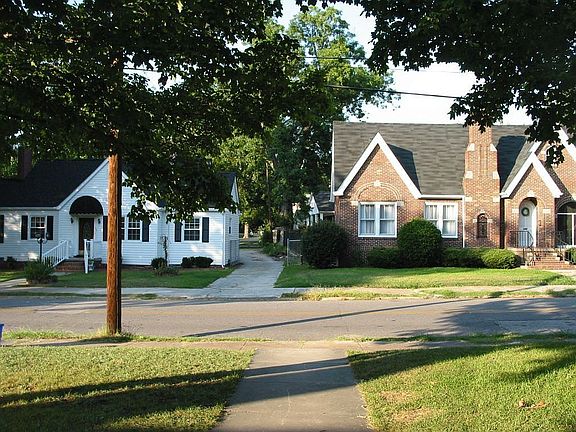 Houses across the street
