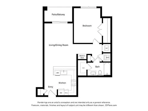 Floor plan B1