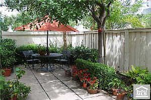 Backyard Patio; Grass Lawn (not shown) Immediately Adjacent