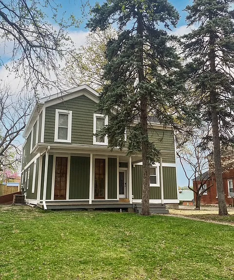 New roof and siding