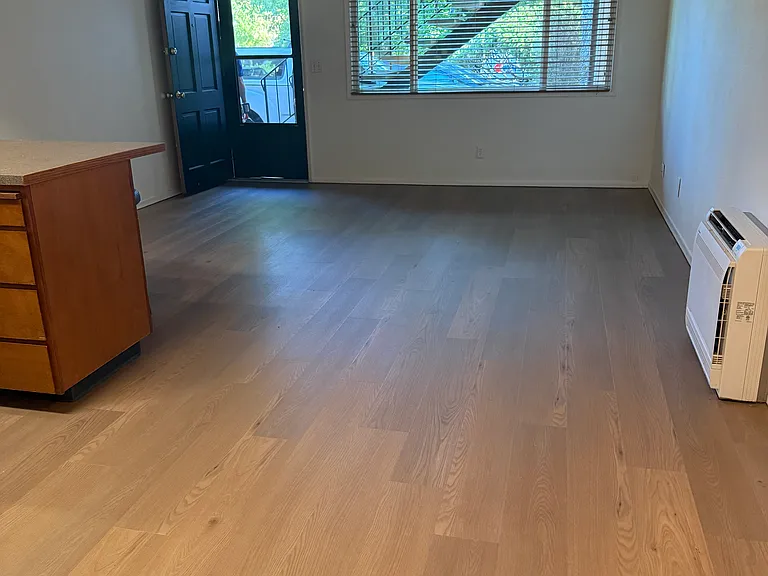 Living area with air conditioning