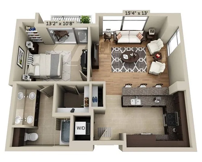 Floor plan Floorplan B