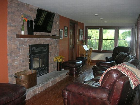 Living Room with Fireplace