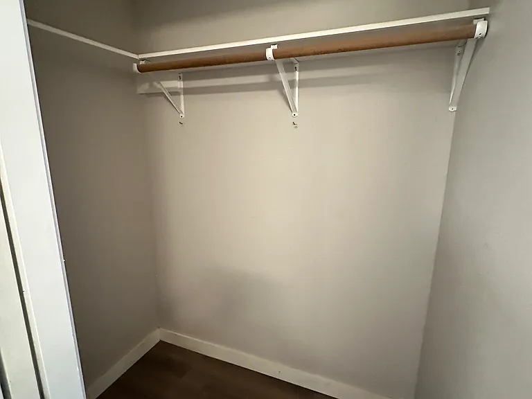 Primary closet