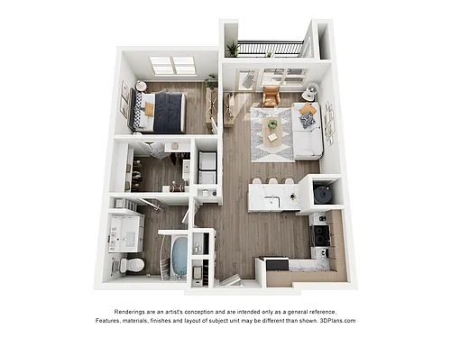 Floor plan A2a