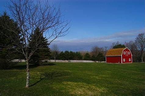 Back yard and barn