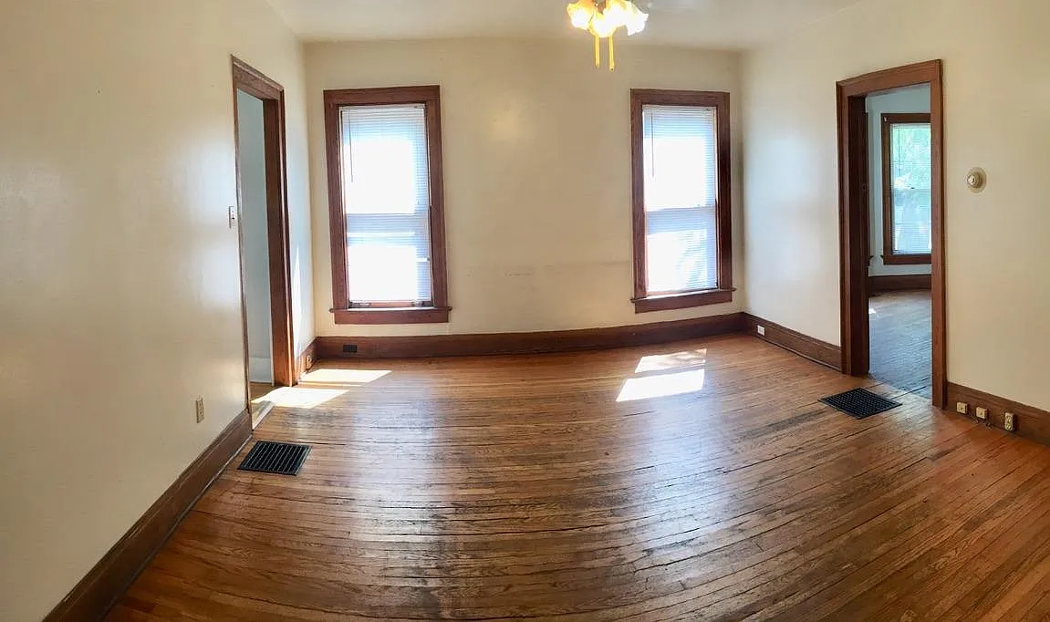 Living room from Dining Room - 312 Olive St