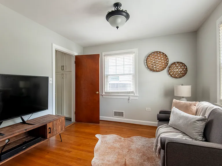 Office on main floor. Can also be used as a TV room.