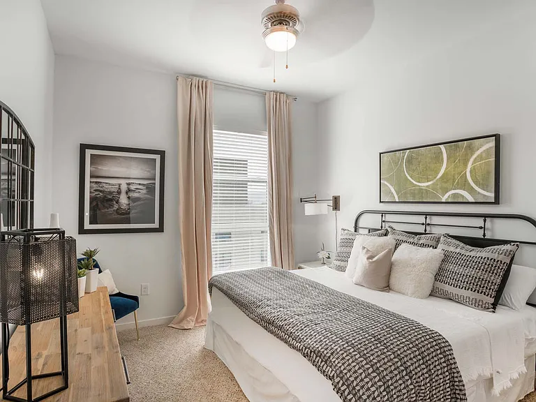 Recharge in a bright, comfortable bedroom designed for restful nights