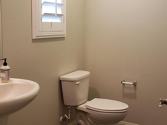 Downstairs half bath