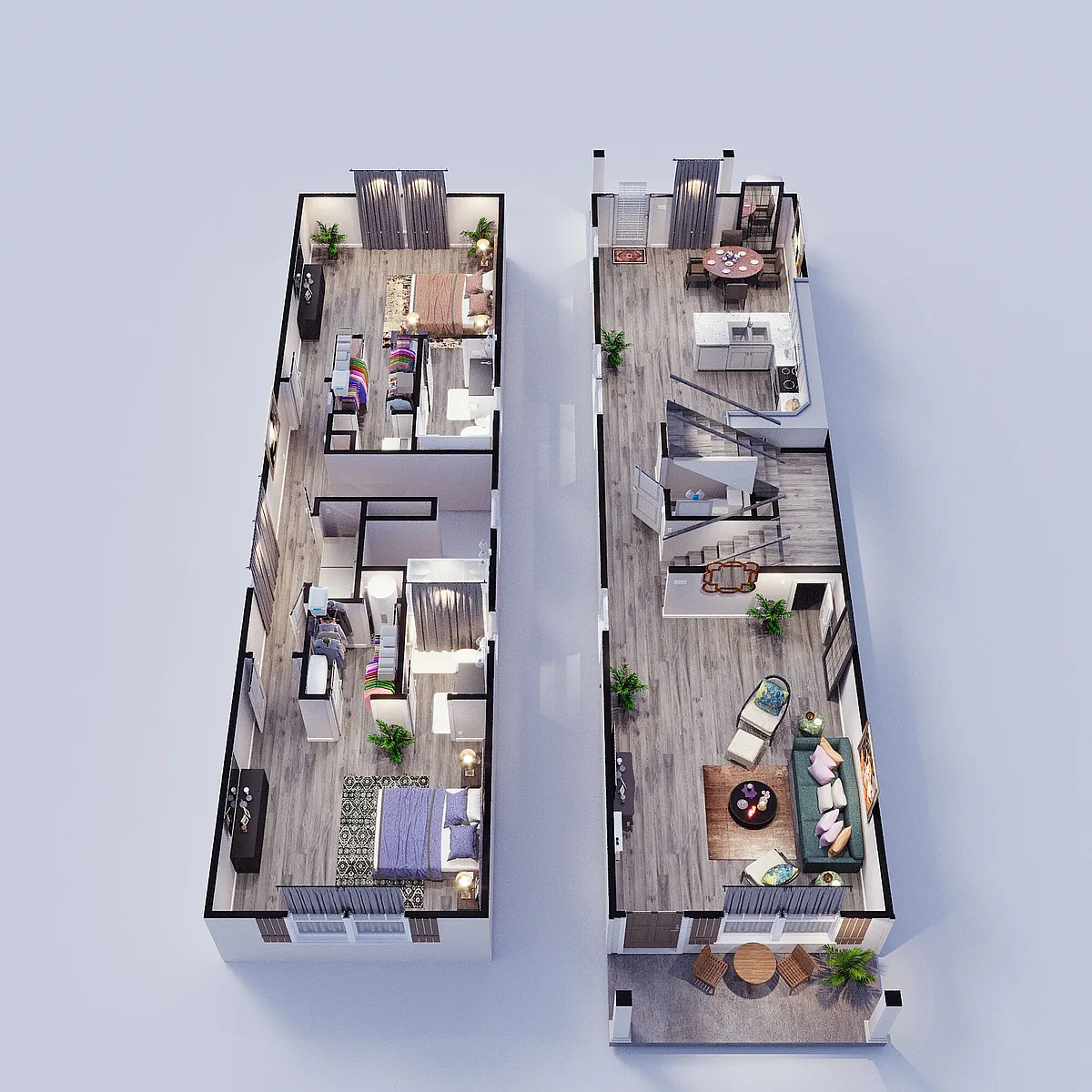 Floor plan Pecan