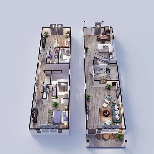 Floor plan Pecan