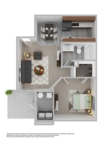 Floor plan 1X1