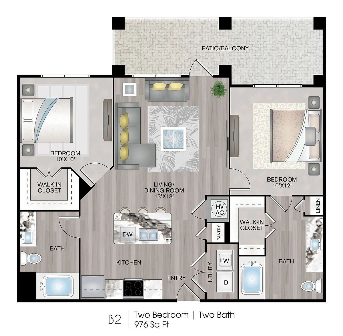 Floor plan B2