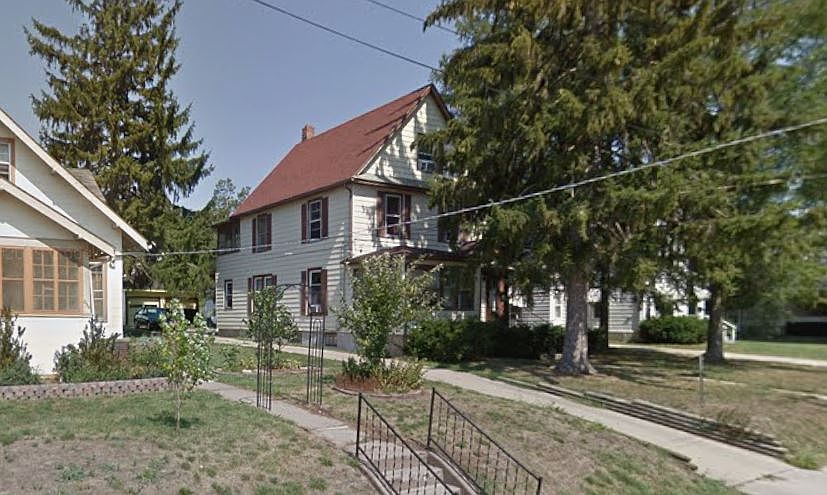Side view of the house